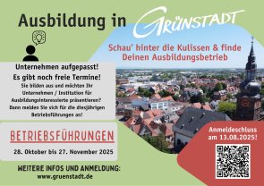Flyer Betriebsführung Unternehmen Flyer Betriebsführung Unternehmen