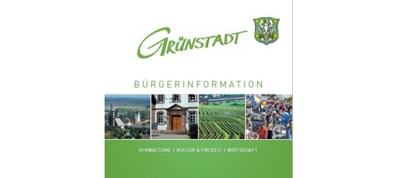 Deckblatt Bürgerinformationsbroschüre