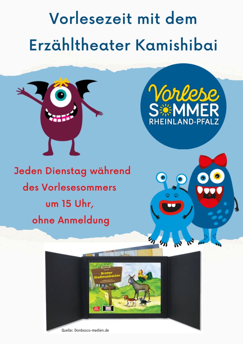 Vorlesestunde in der Bücherei - 1