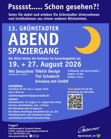 13 Abendspaziergang Plakat facebook (Instagram-Post (4:5)) - 1