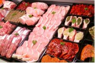 Fleischauslage Fleischauslage